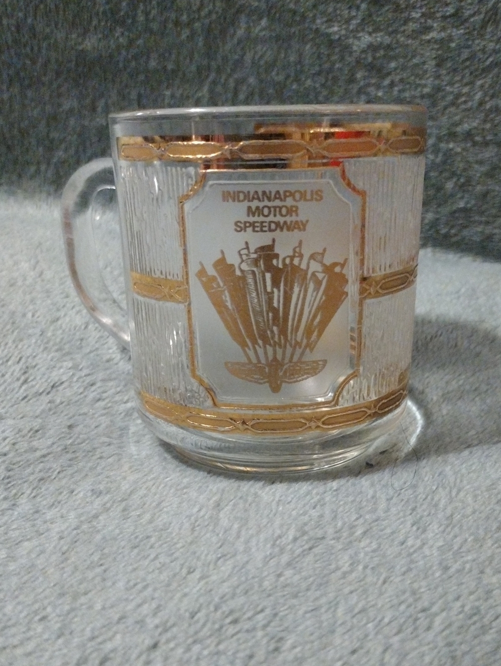 Vintage Indianapolis Motor Speedway Souvenir Mug